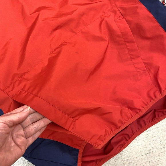 Cooperstown Mens Sz S Baseball Dreams Park Red Pull Over Vented Windbreaker - Picture 5 of 11